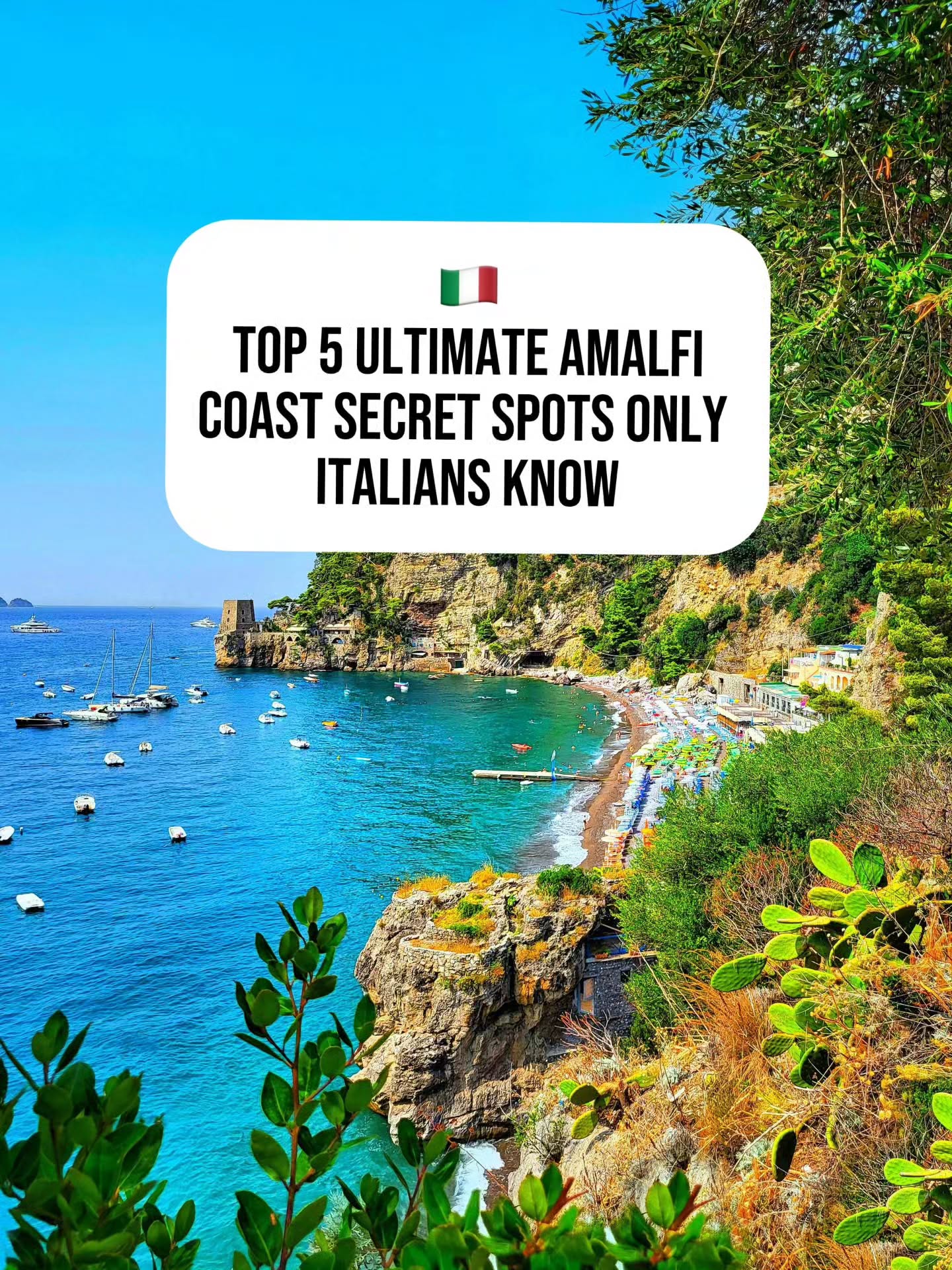 Amalfi Coast's Secret Lagoons, Fjords, and Hikes