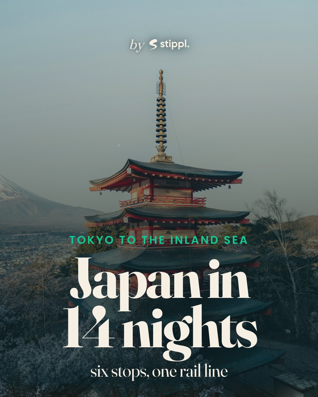 Japan Rail Journey From Tokyo to Inland Sea