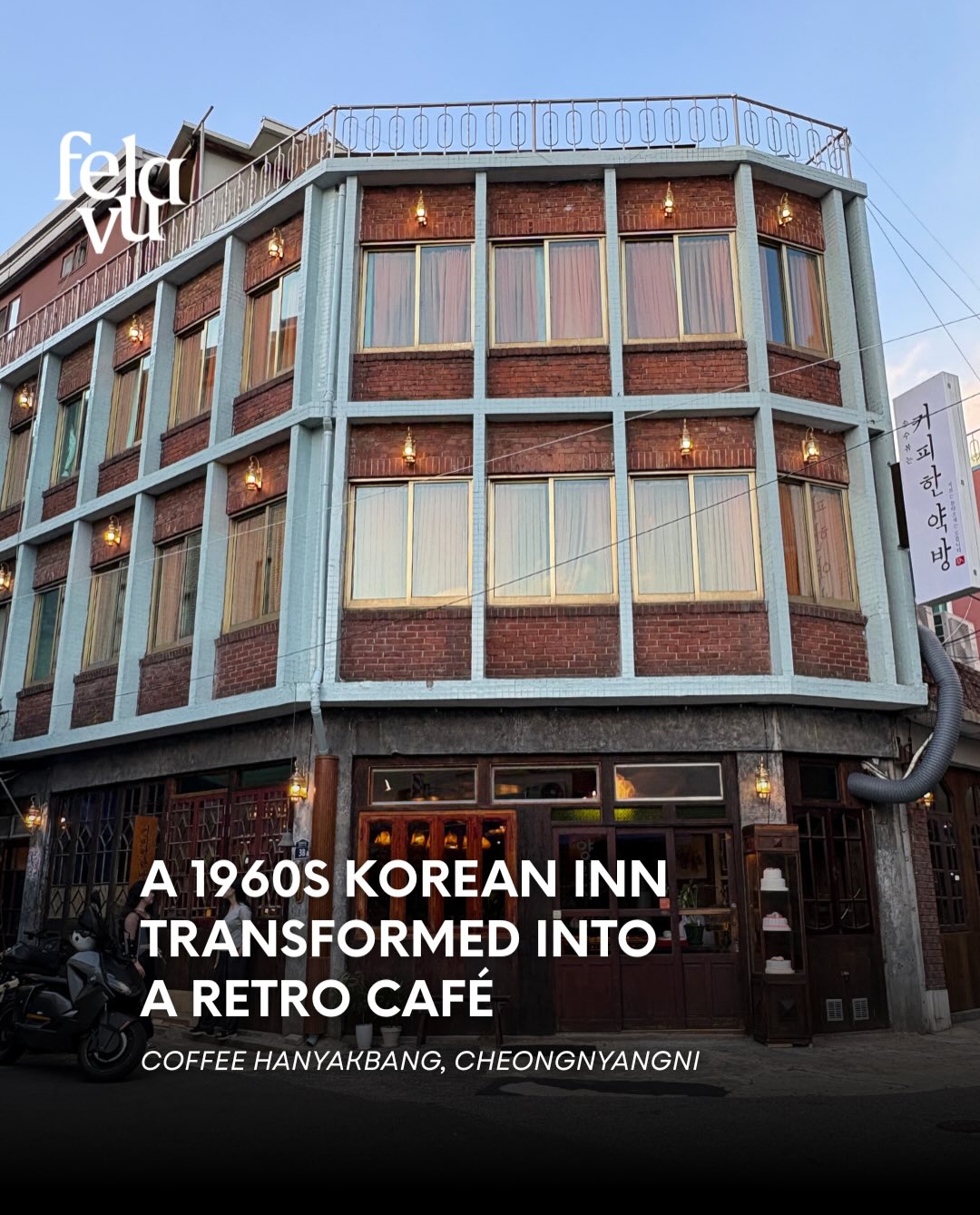 Coffee Shop Blends Traditional Korean Herbal Medicine Vibe
