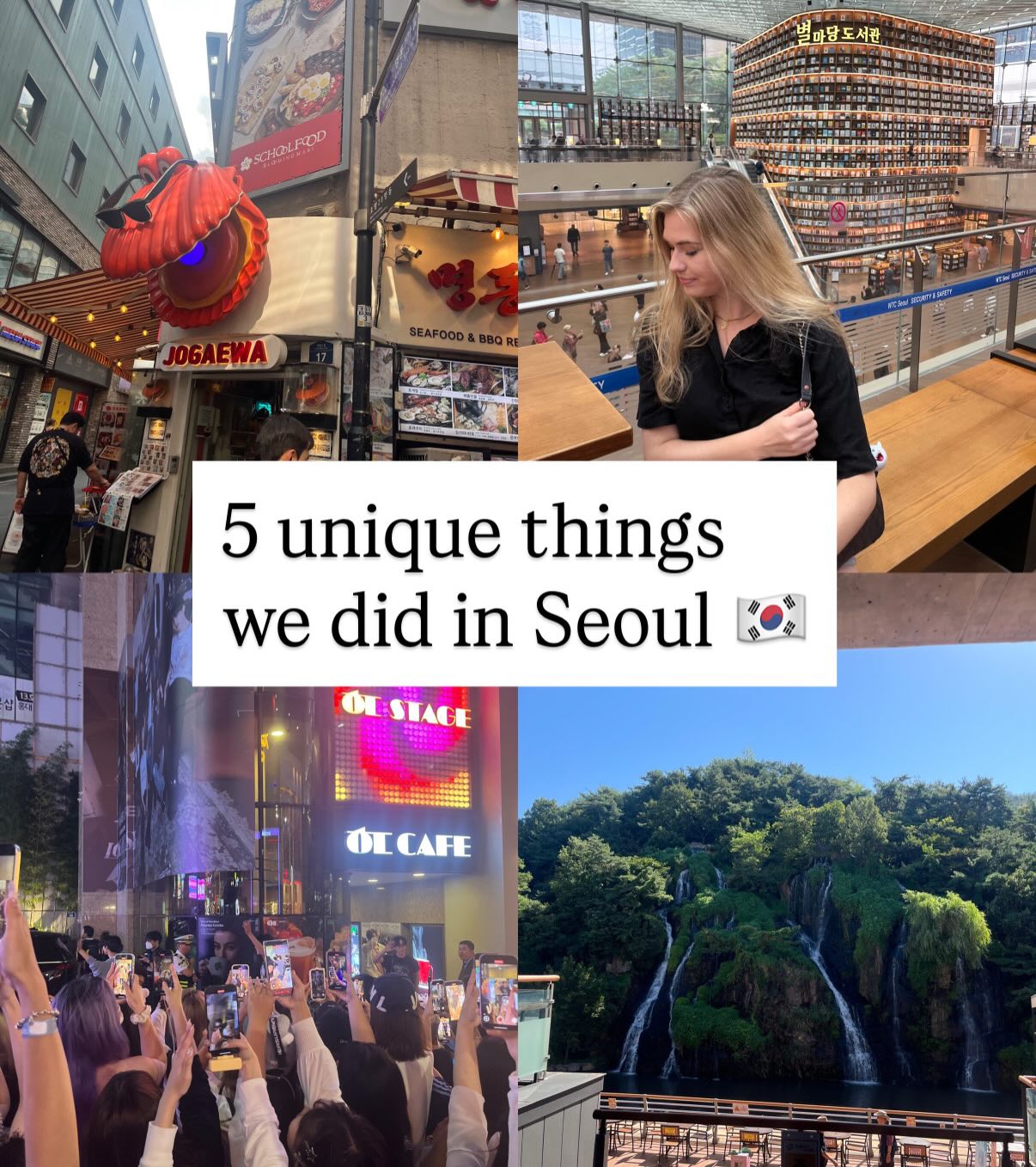 Seoul's Parks, Libraries, and Cinema Experiences