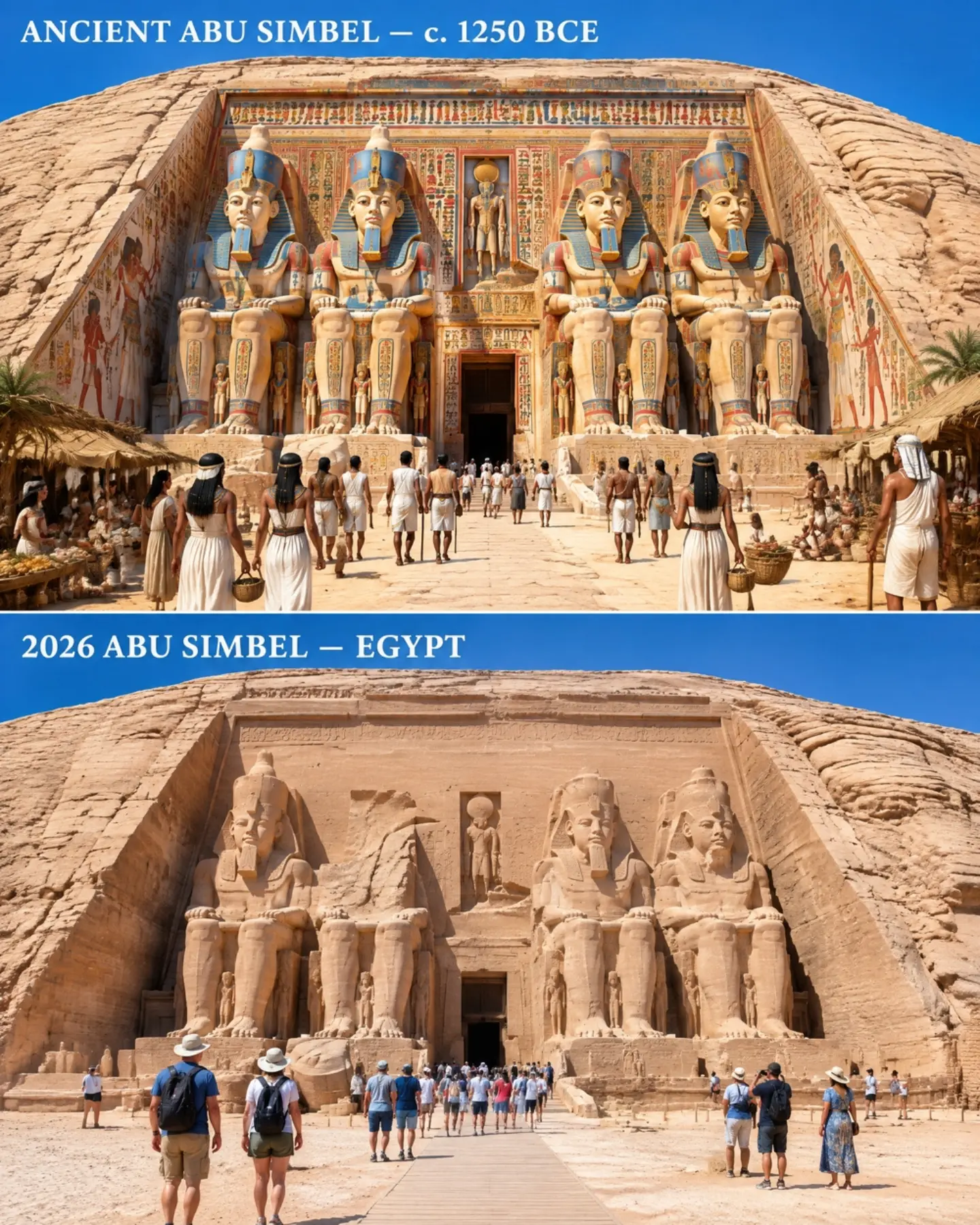 Key Egyptian Sites of Ancient, Middle, and New Kingdoms