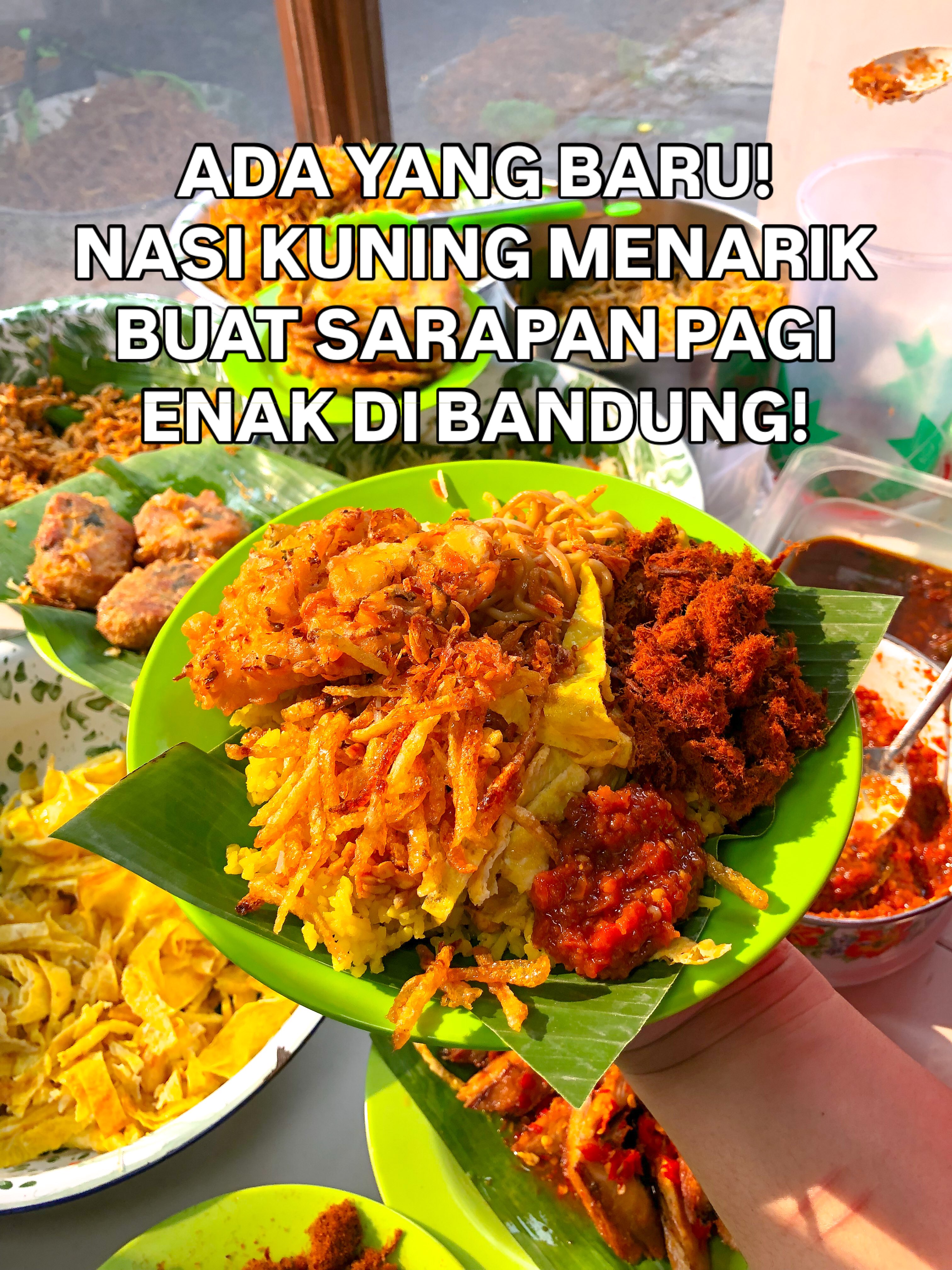 New Nasi Kuning Spot in Bandung