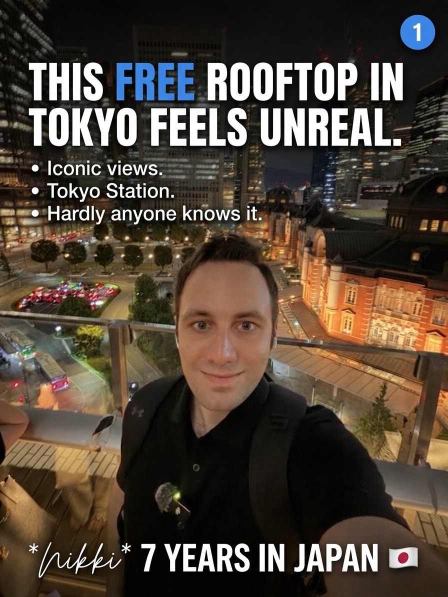 Rooftop Views of Tokyo Station