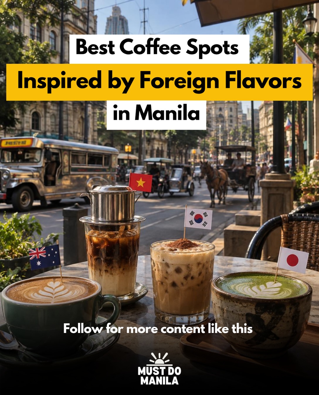 Manila Coffee Shops With International Flavors