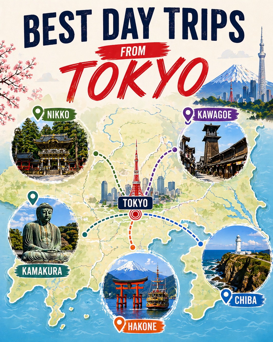 Japan Day Trips From Tokyo