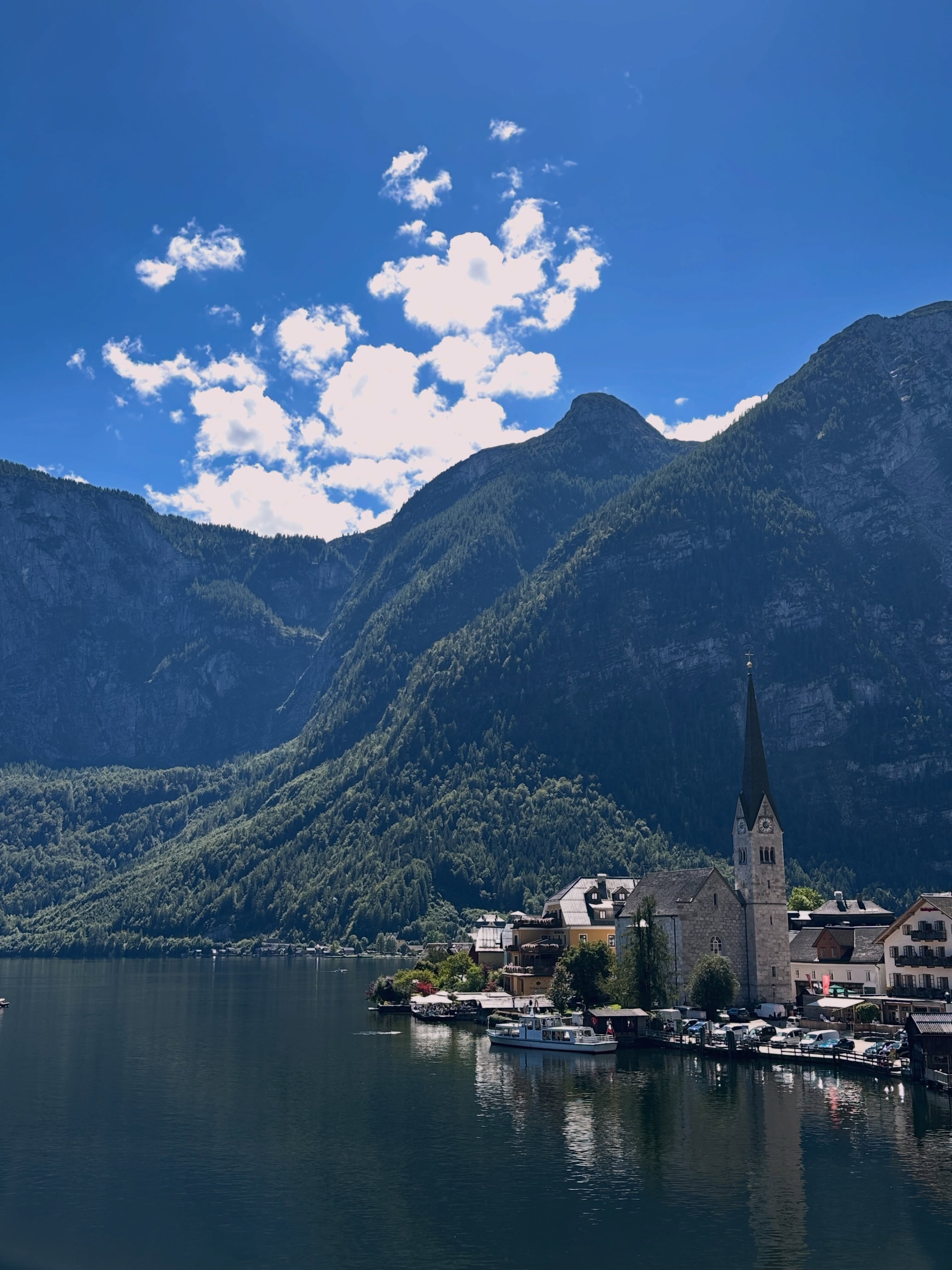 Hallstatt Market Square and Church