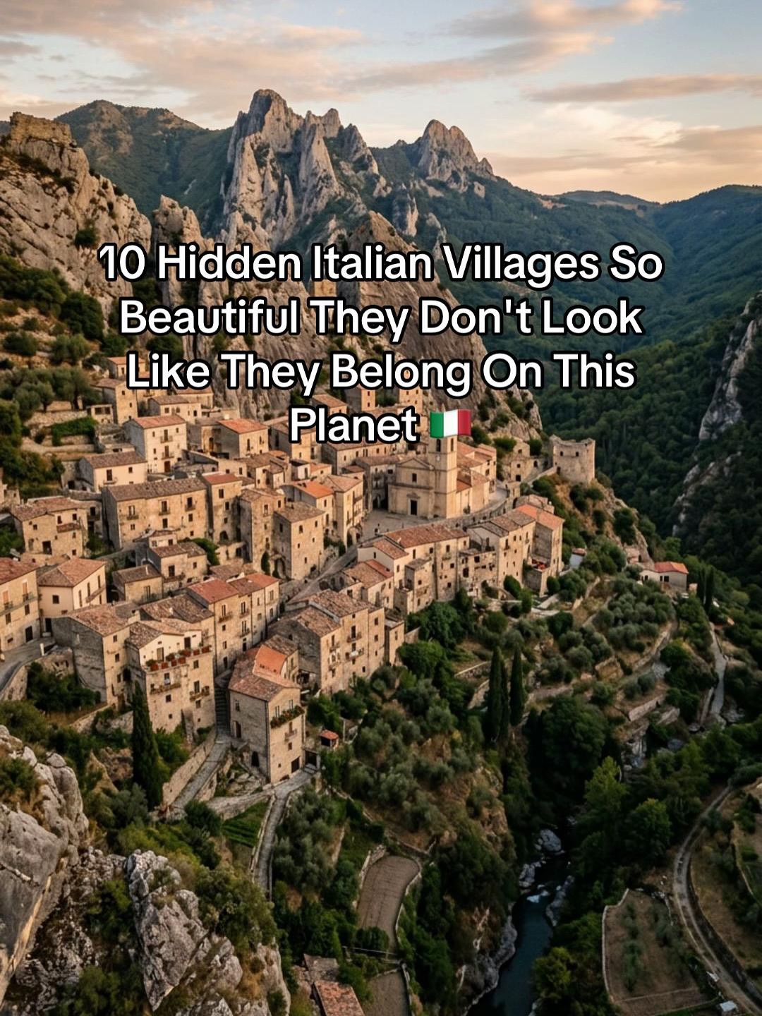 Italy's Ten Overlooked and Breathtaking Hidden Villages