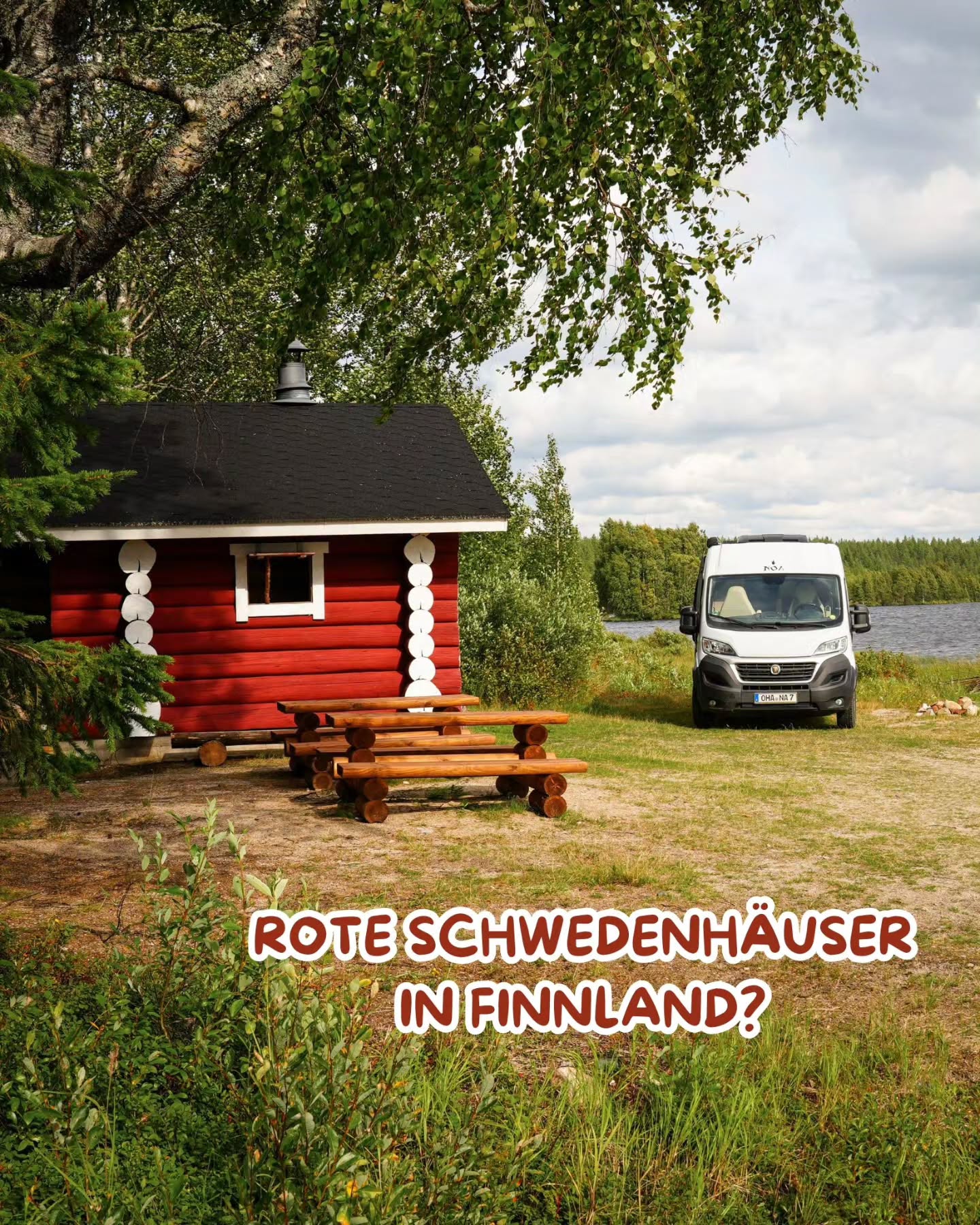 Red Wooden Houses: A Nordic Tradition