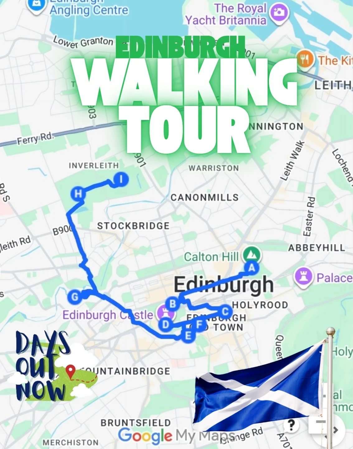 Edinburgh Landmarks And Photography Walking Tour