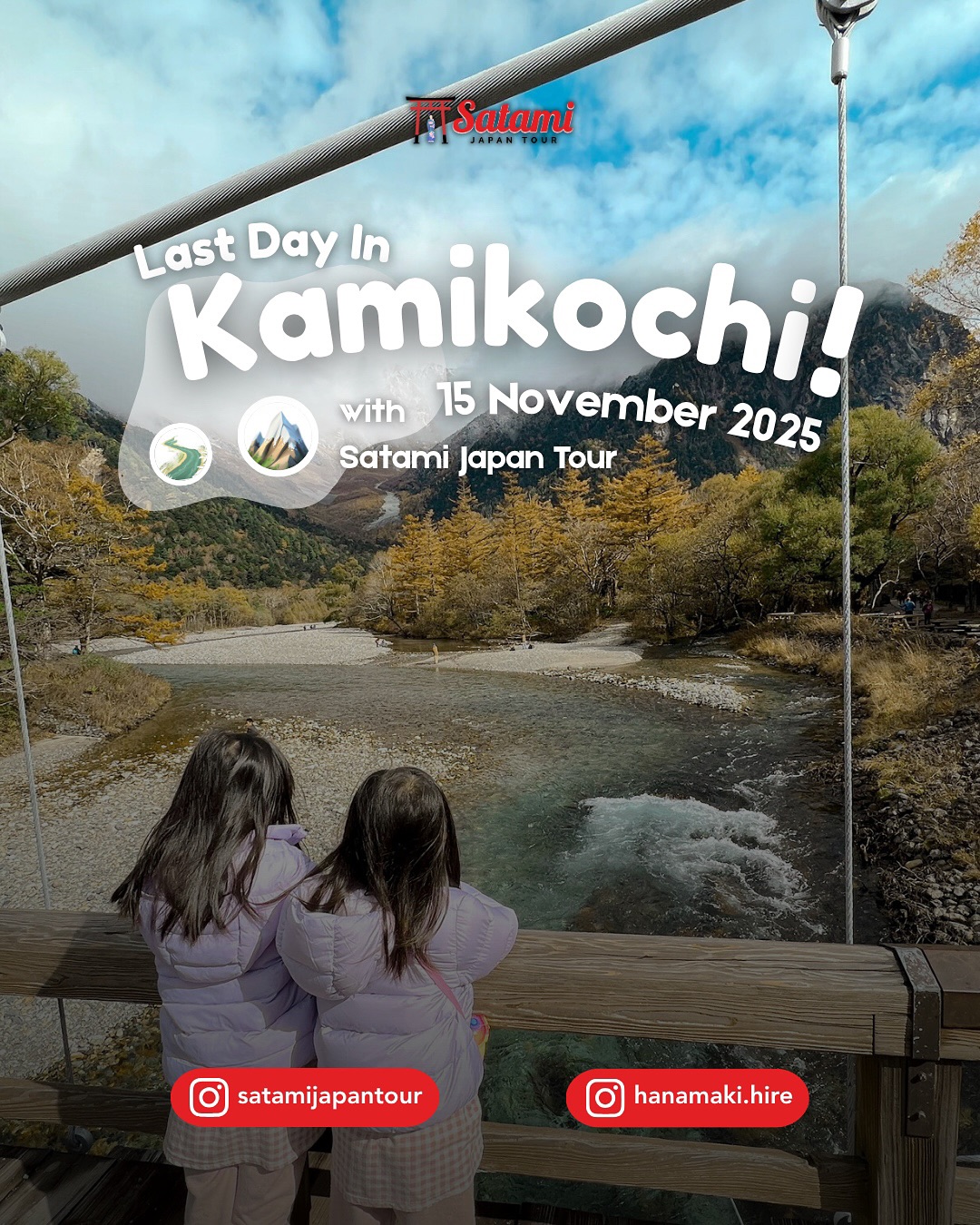 Kamikochi's Autumn Scenery and Tokyo Station Meetup