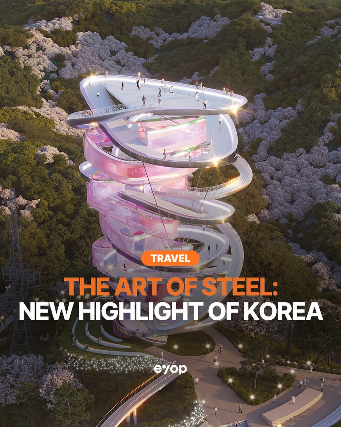Korean Cities Feature Inspiring Space Walk Sculptures