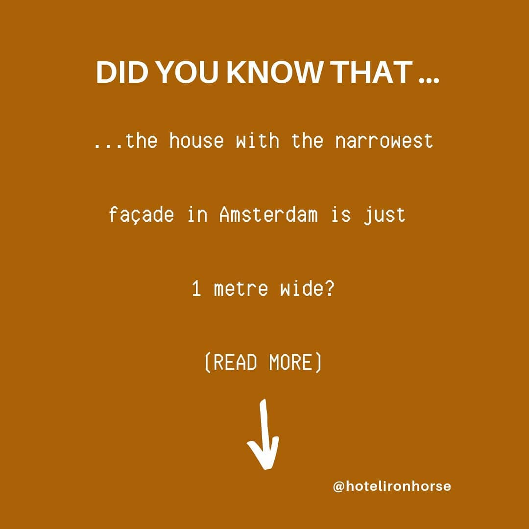 Amsterdam's Narrowest House Facade