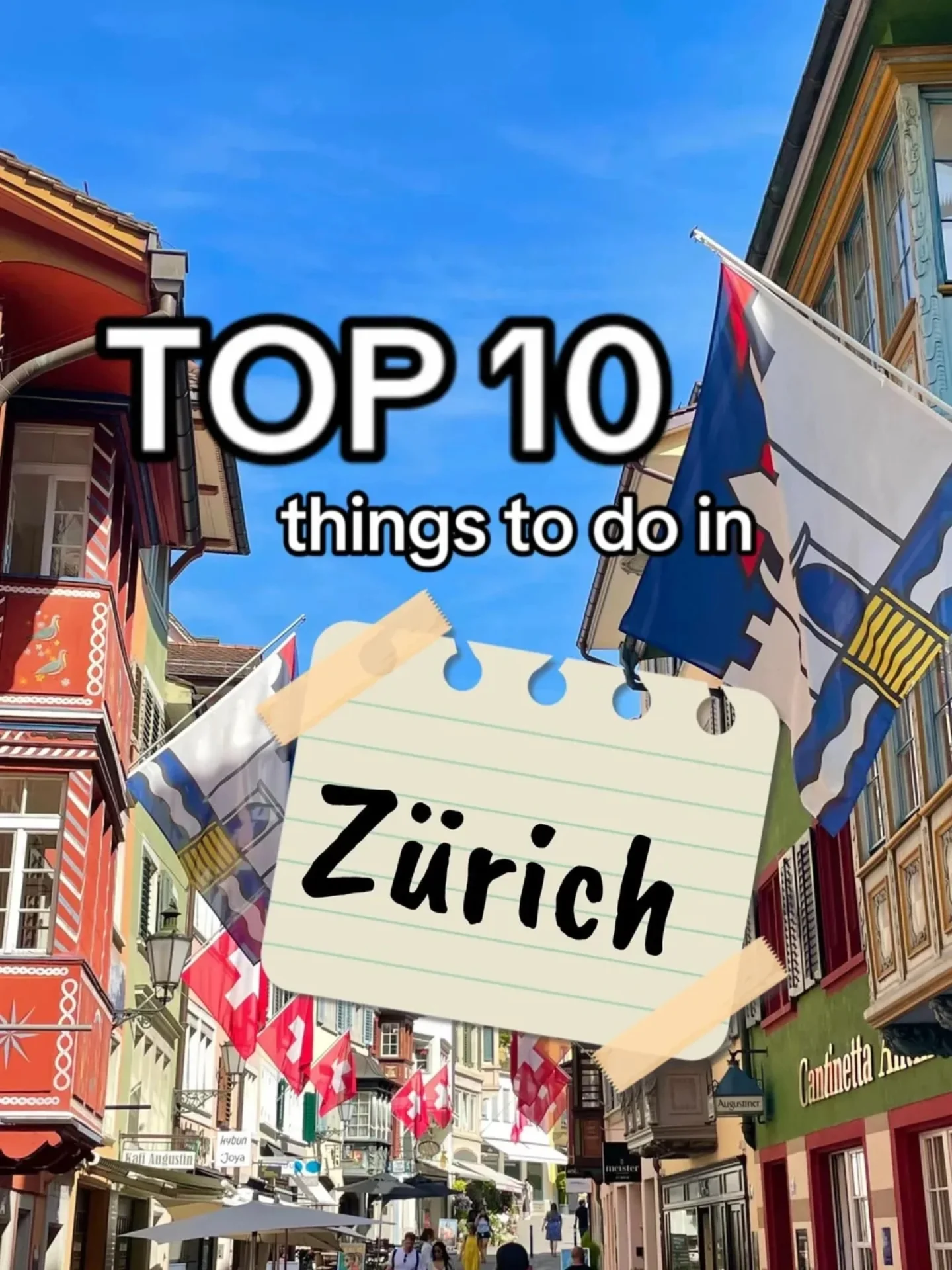 Top Attractions and Activities in Zurich