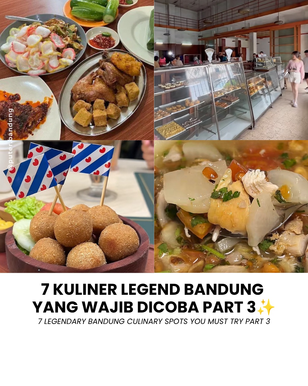 Bandung's Legendary Eateries: A Culinary Tour