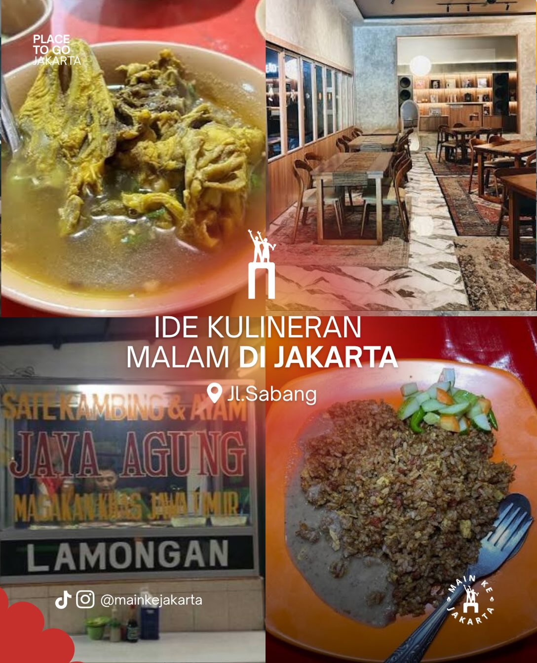 Jakarta's Sabang Area Night Food Recommendations