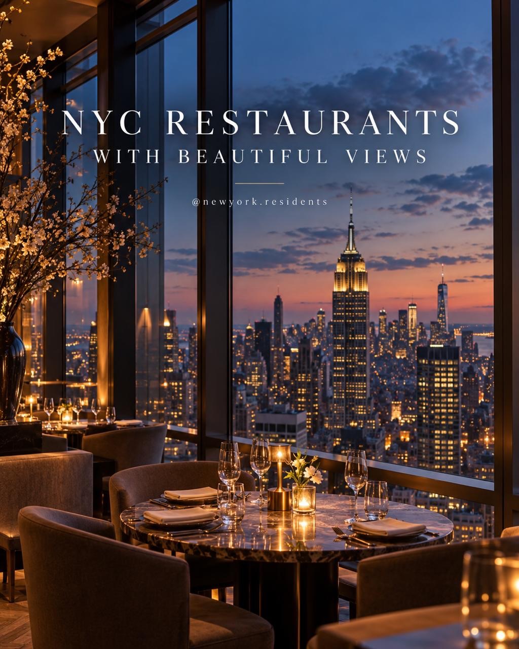 NYC Restaurants With Breathtaking City Views