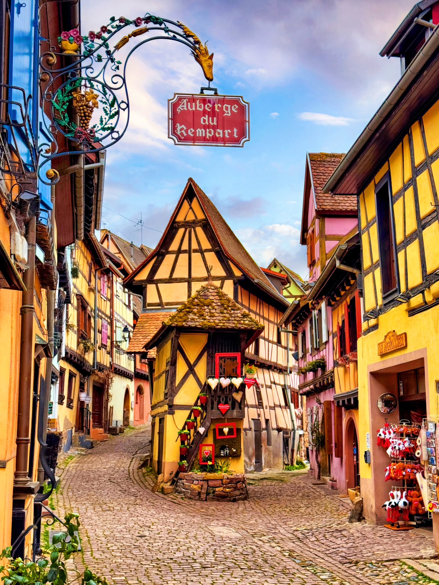 Enchanting Medieval French Village With Concentric Layout