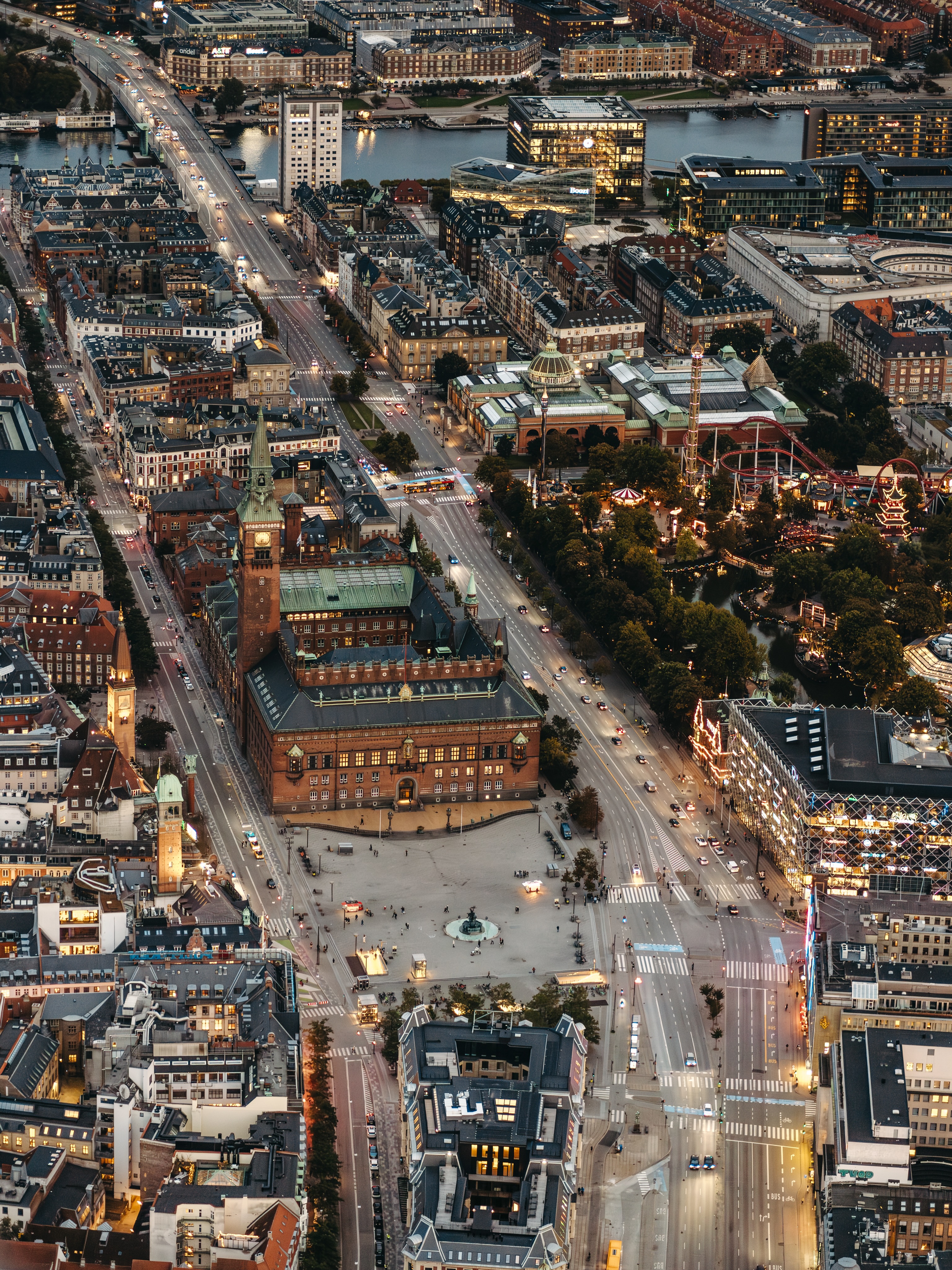 Copenhagen City Hall and Boulevard's Transformation