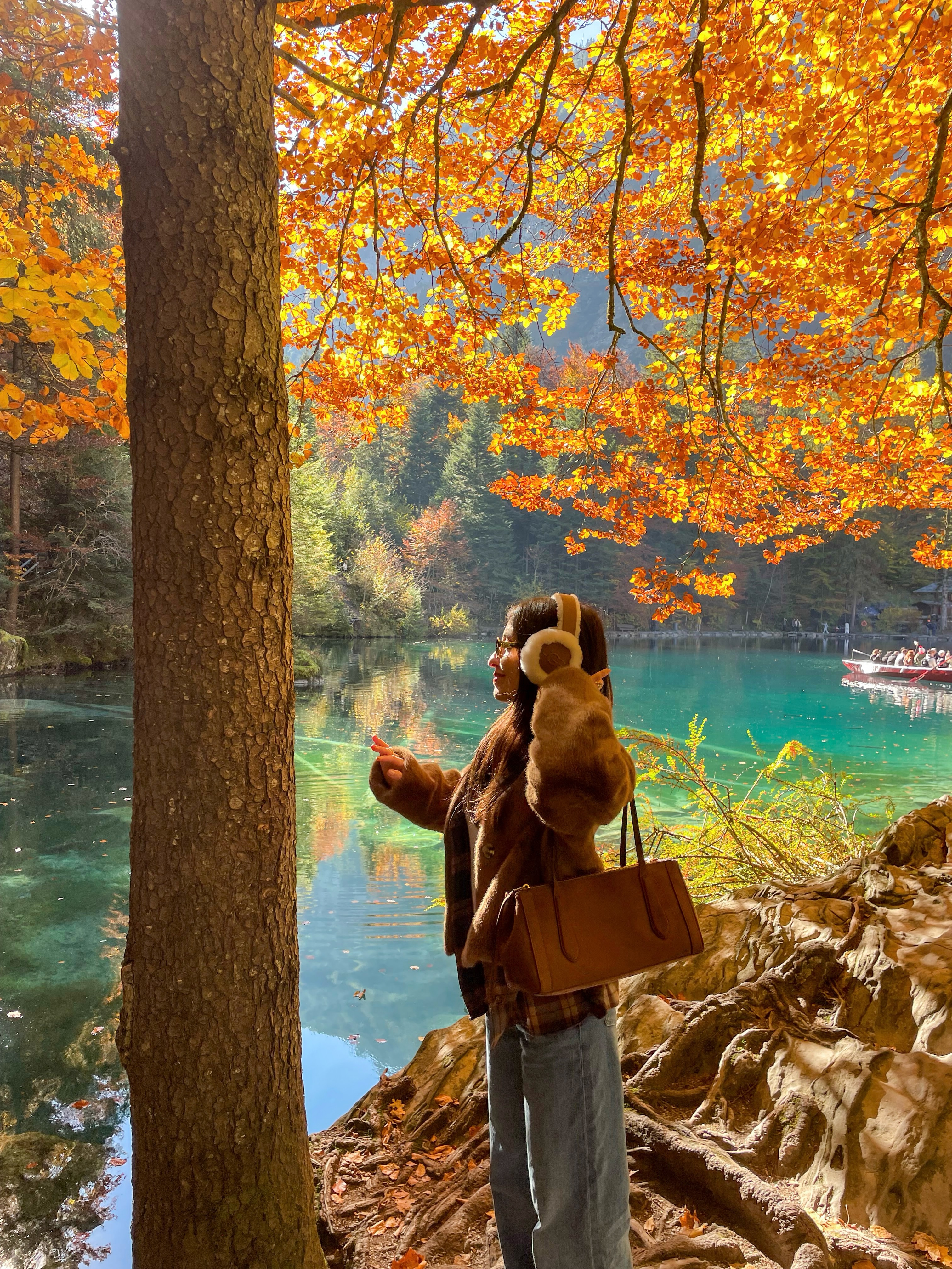 Blausee Lake And Restaurant For Autumn Visits
