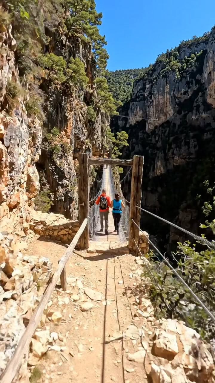 Chulilla's Hanging Bridges And River Gorges