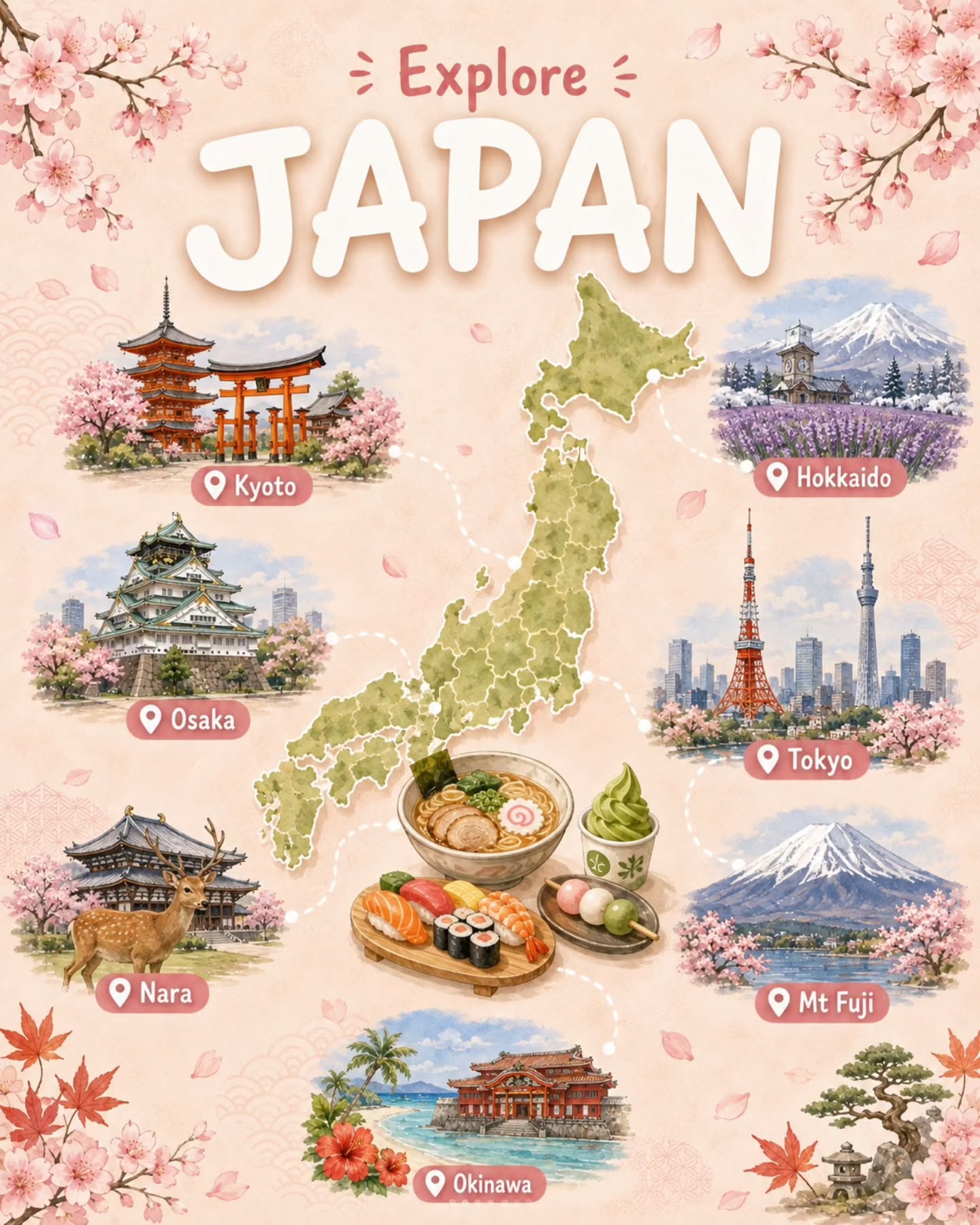 Top Japanese Destinations From Tokyo To Okinawa