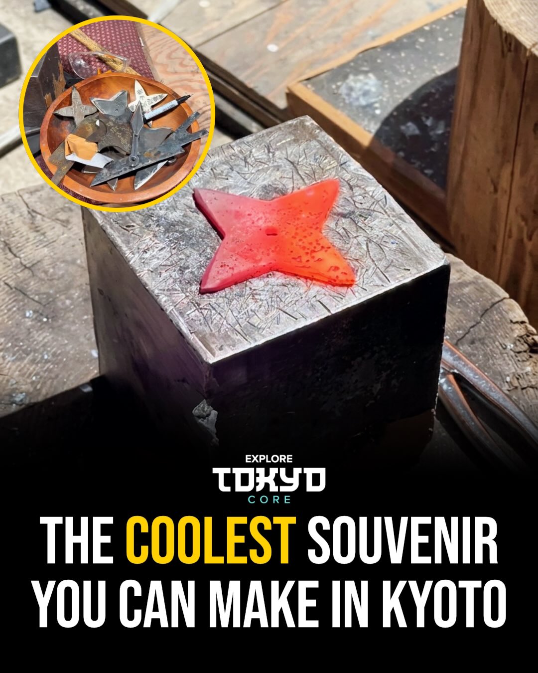 Kyoto Ninja Experience: Forge Your Own Weapon