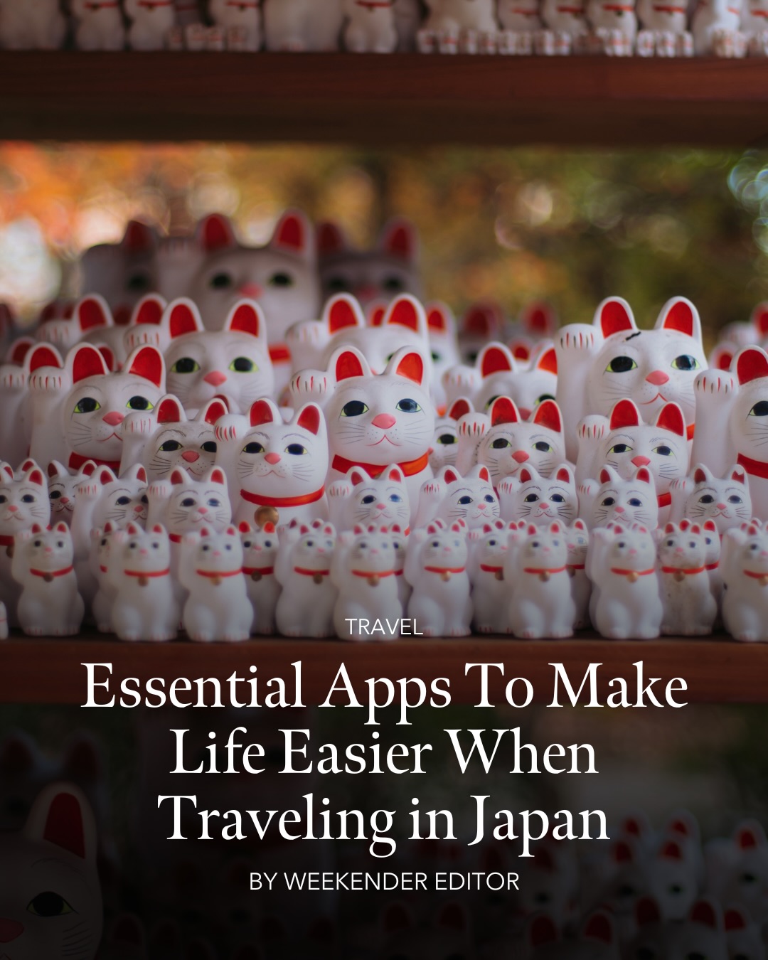 Essential Apps for Tokyo Travel