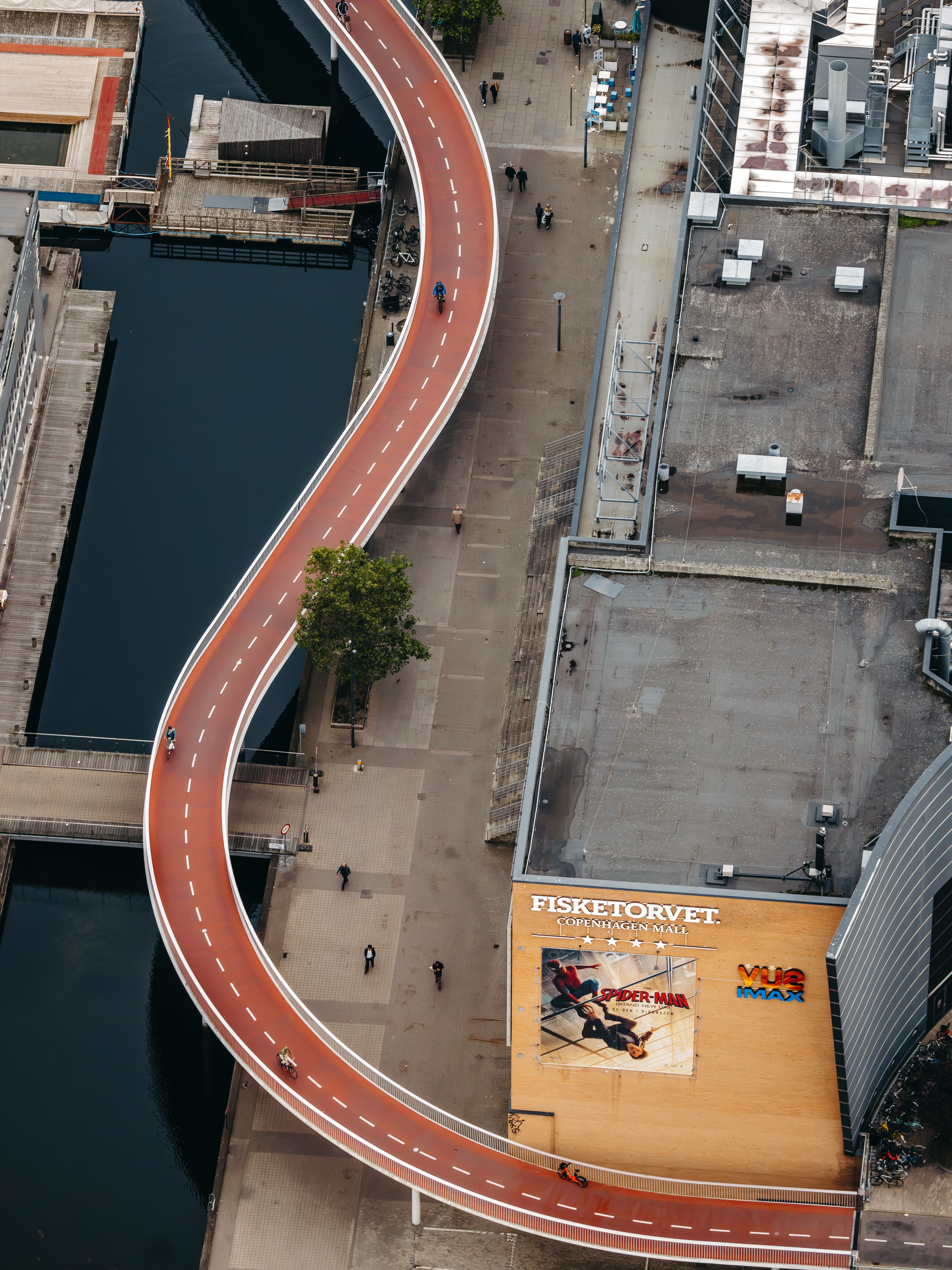 Copenhagen's Bicycle Snake and Harbour Bridge Connections