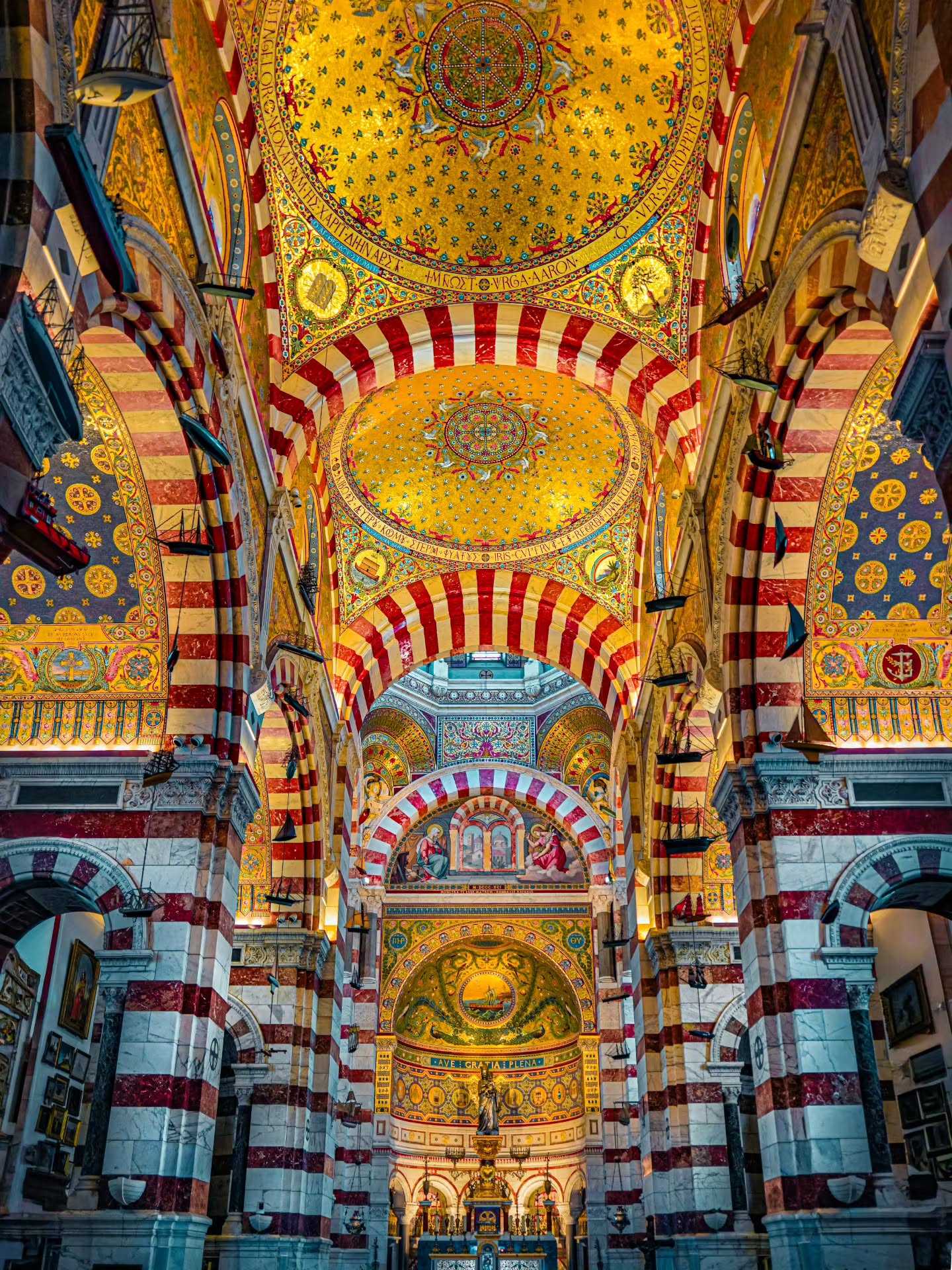 Southern France's Grand Basilica On A Hill