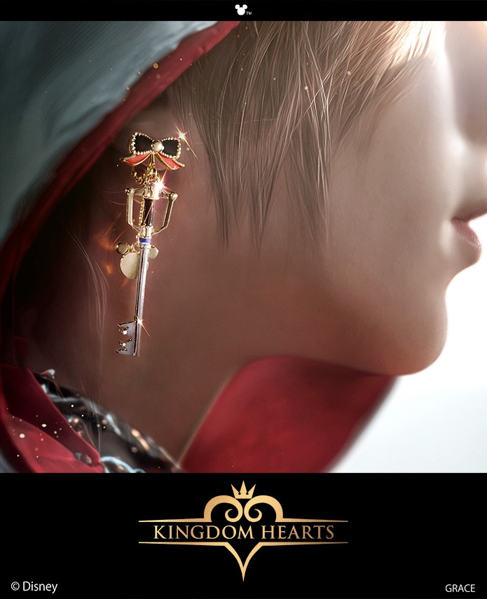 Kingdom Hearts Earring Designs Available