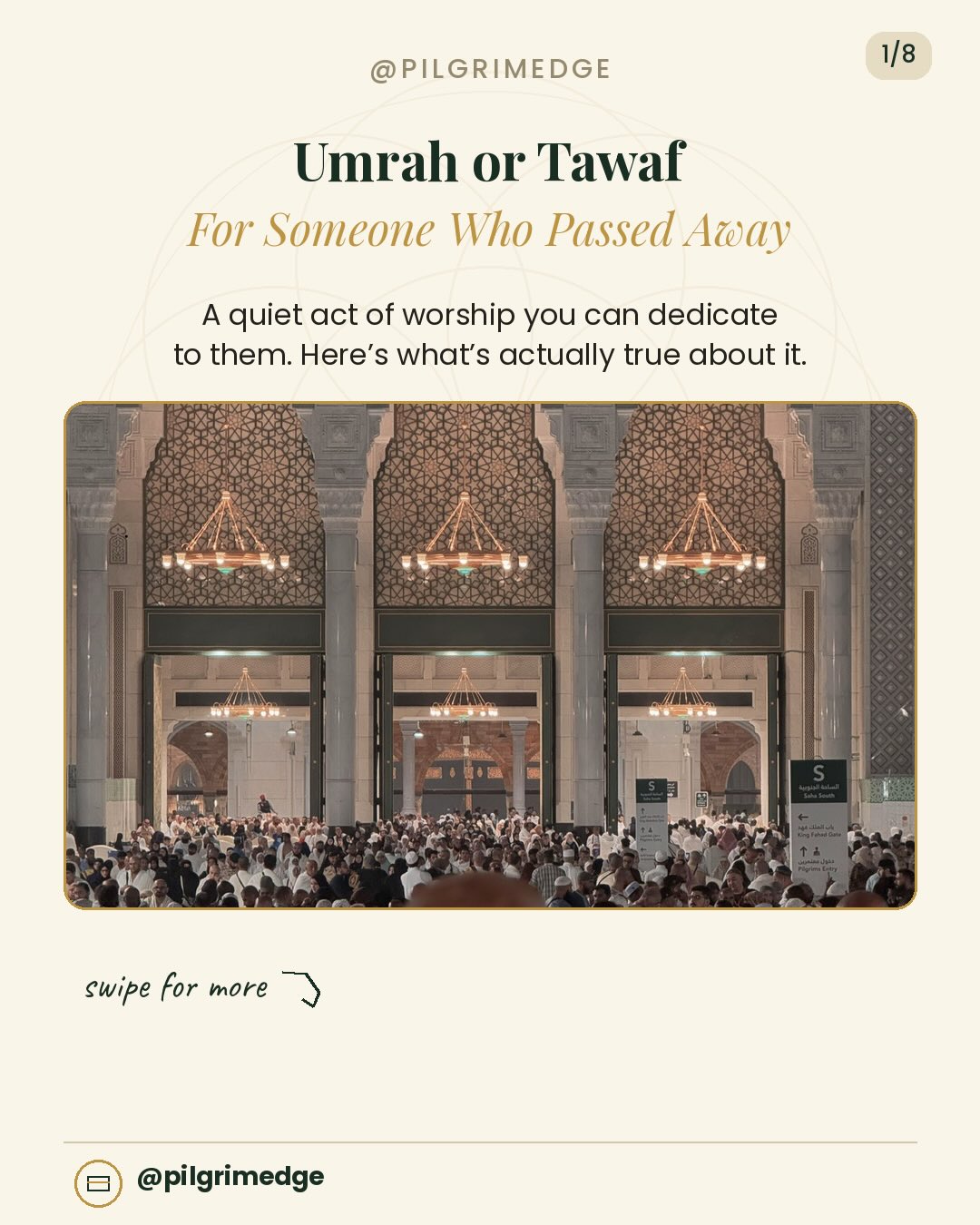 Dedicated Umrah and Tawaf for Deceased Loved Ones