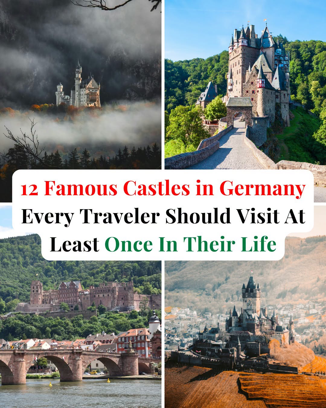 German Castles and Palaces To Explore