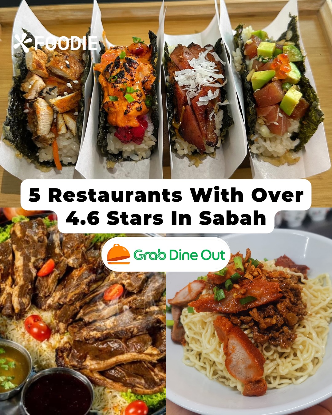 Sabah Restaurants With Over 4.6 Grab Ratings