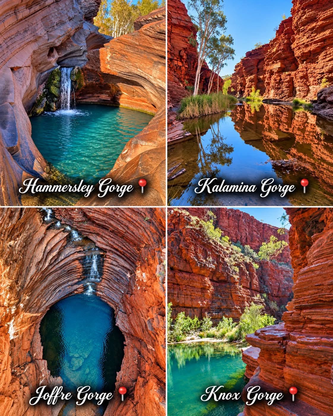 Spectacular Gorges Within Karijini National Park