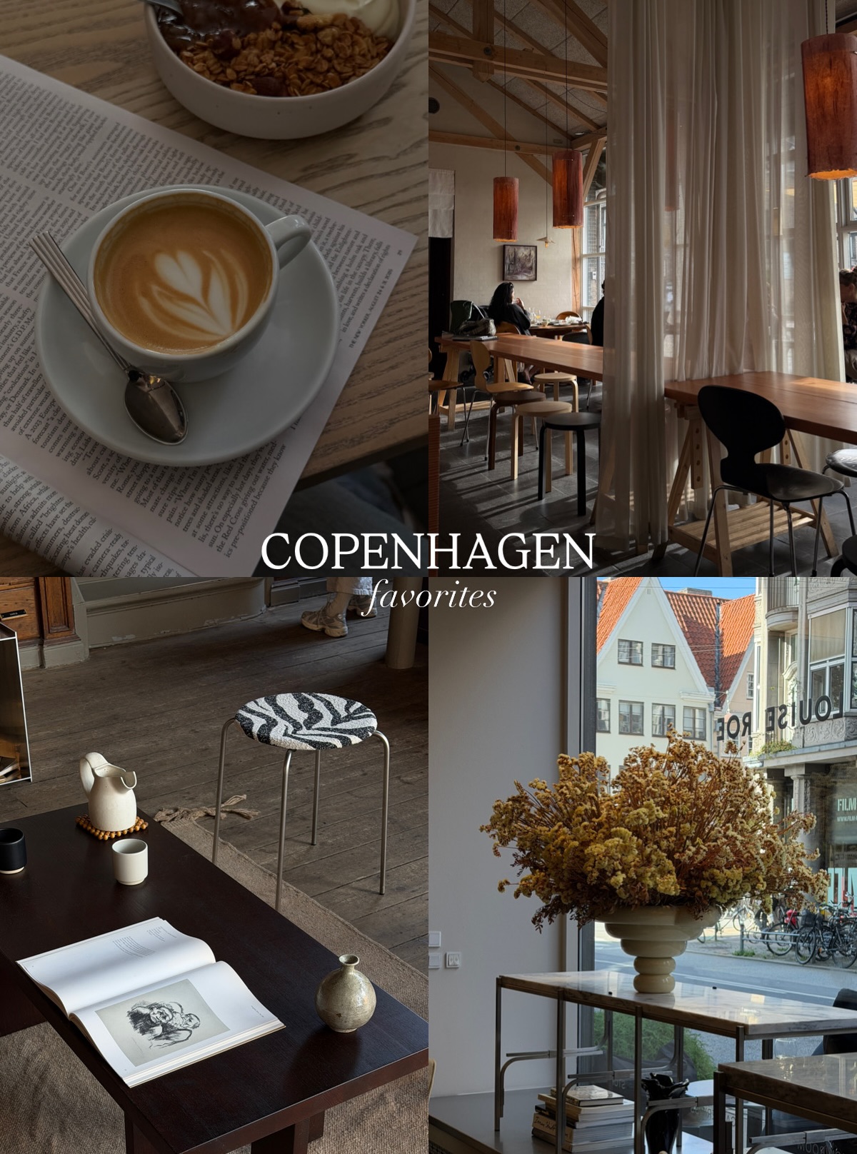 Copenhagen Cafes, Design Shops, and Museums