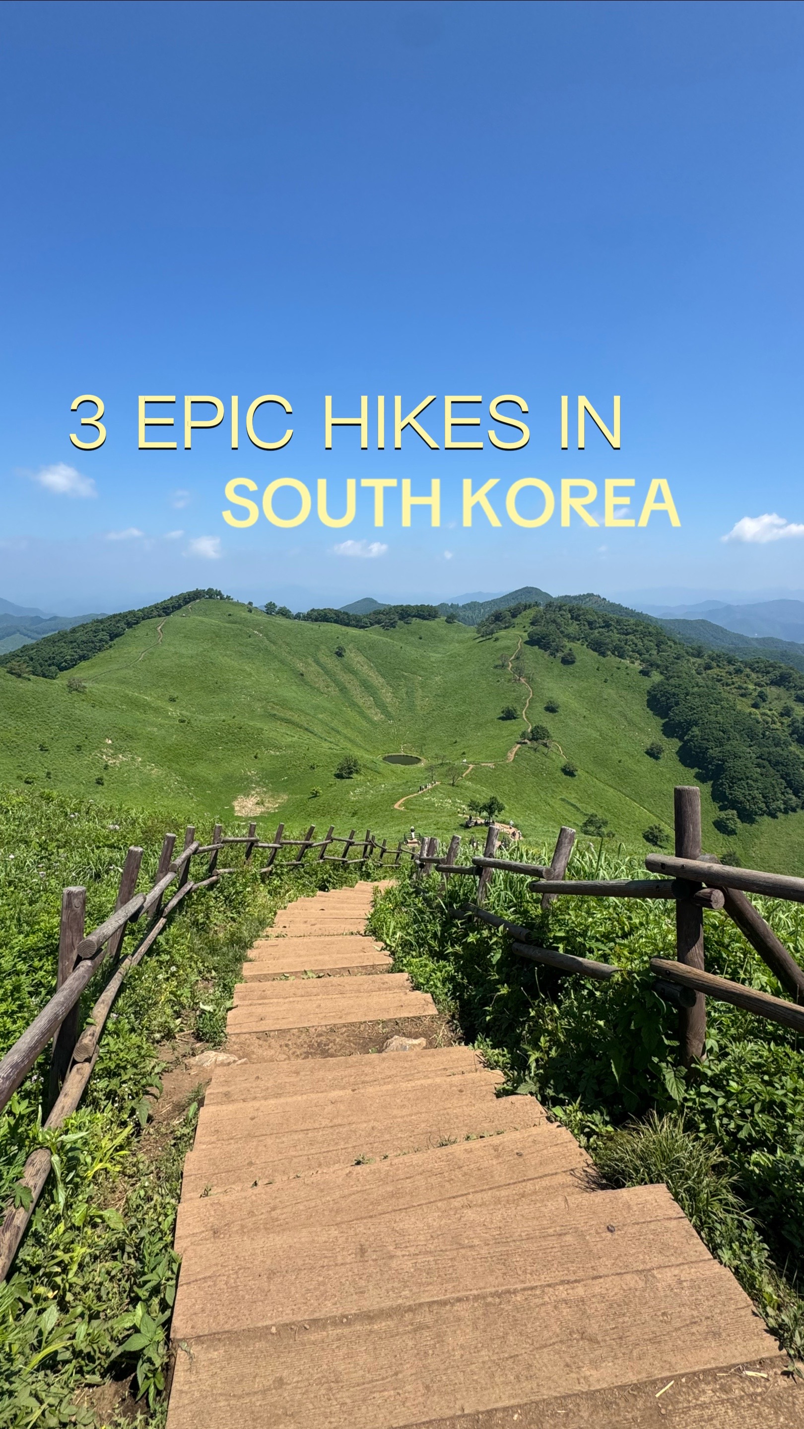 South Korean Hikes Beyond Seoul