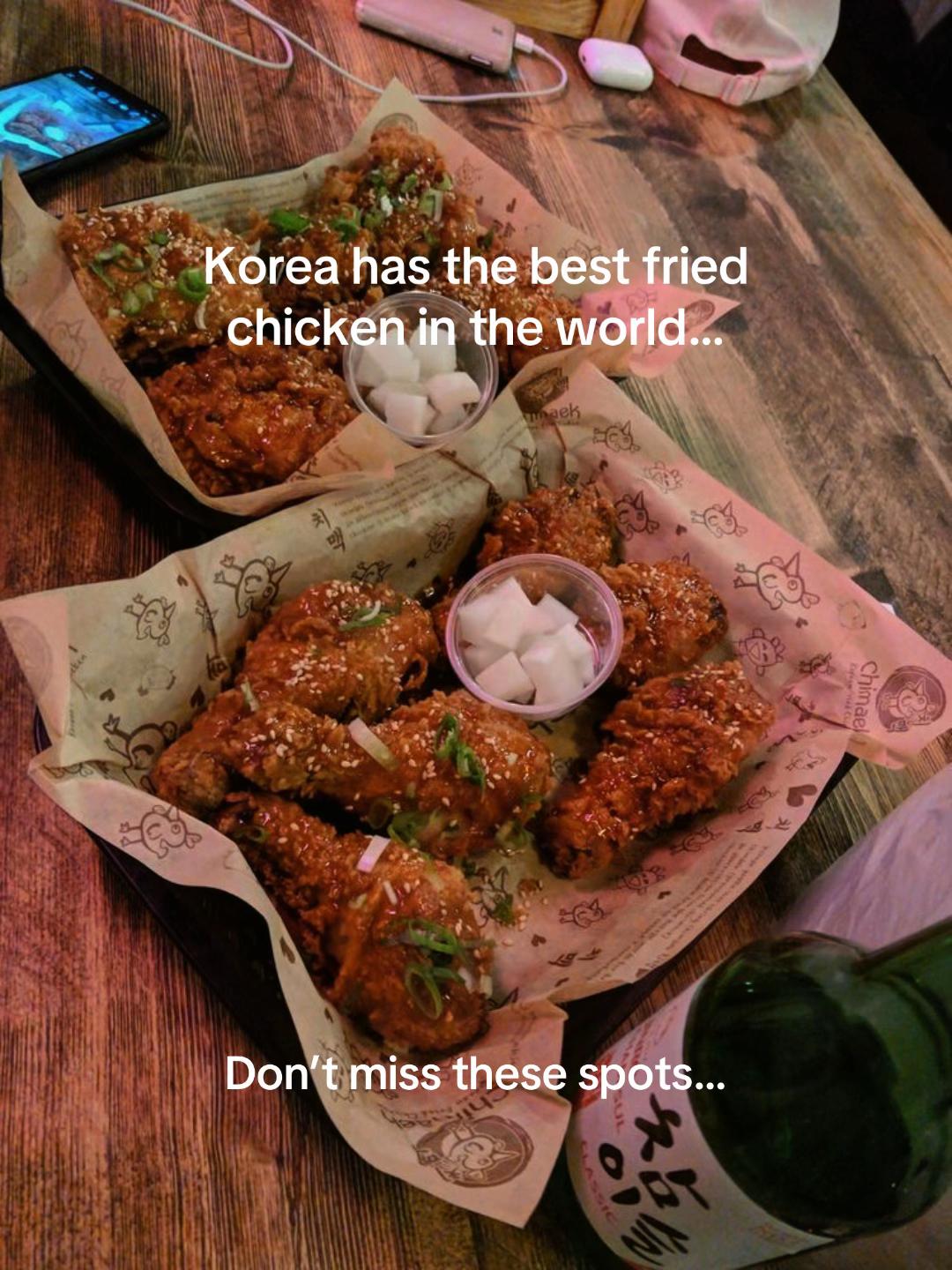Five Popular Korean Fried Chicken Spots