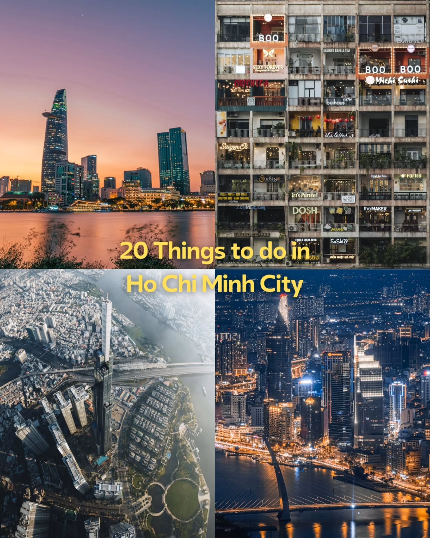 20 Places in Ho Chi Minh City