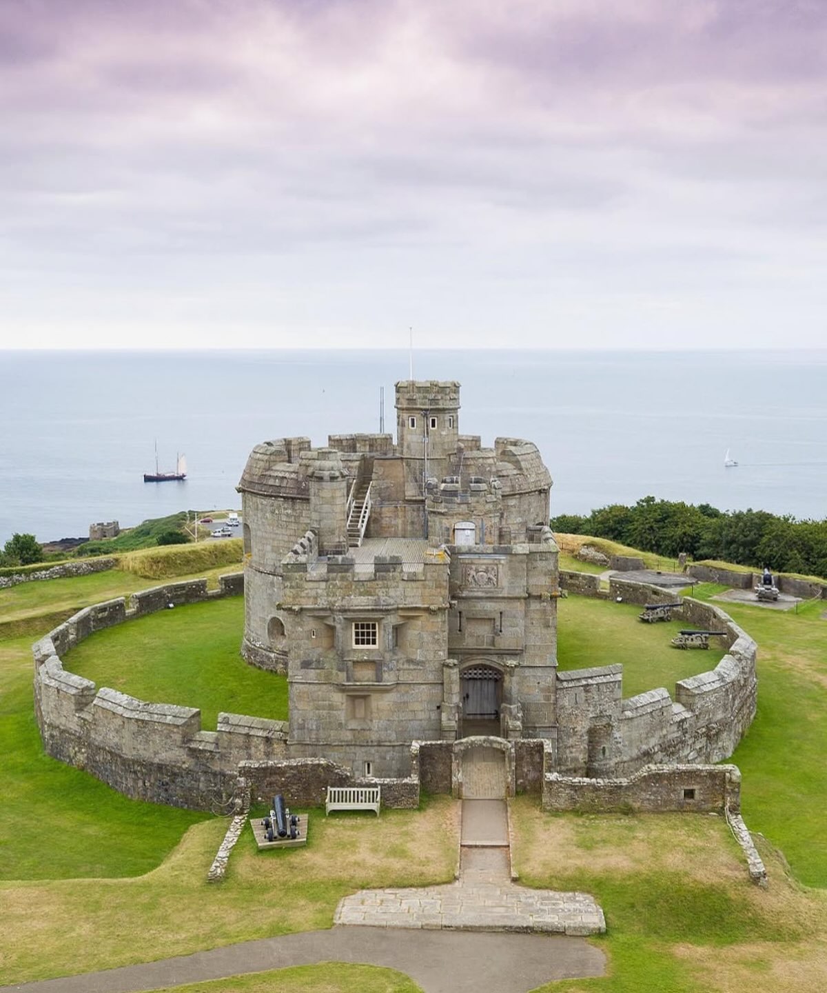 Historic Coastal Fortress Defending England's Shores