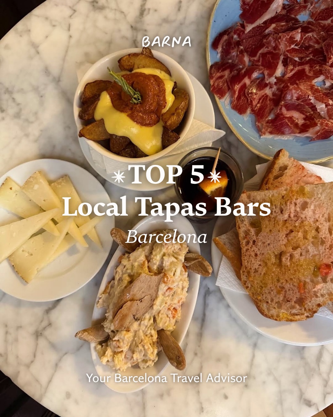 5 Bars in Barcelona