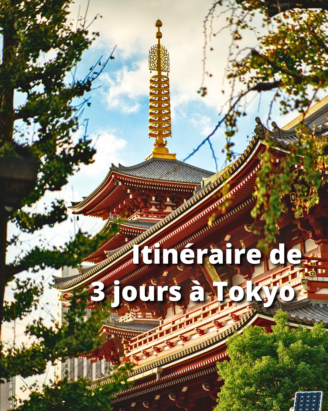 Tokyo 3-Day Itinerary Highlighting Key Attractions
