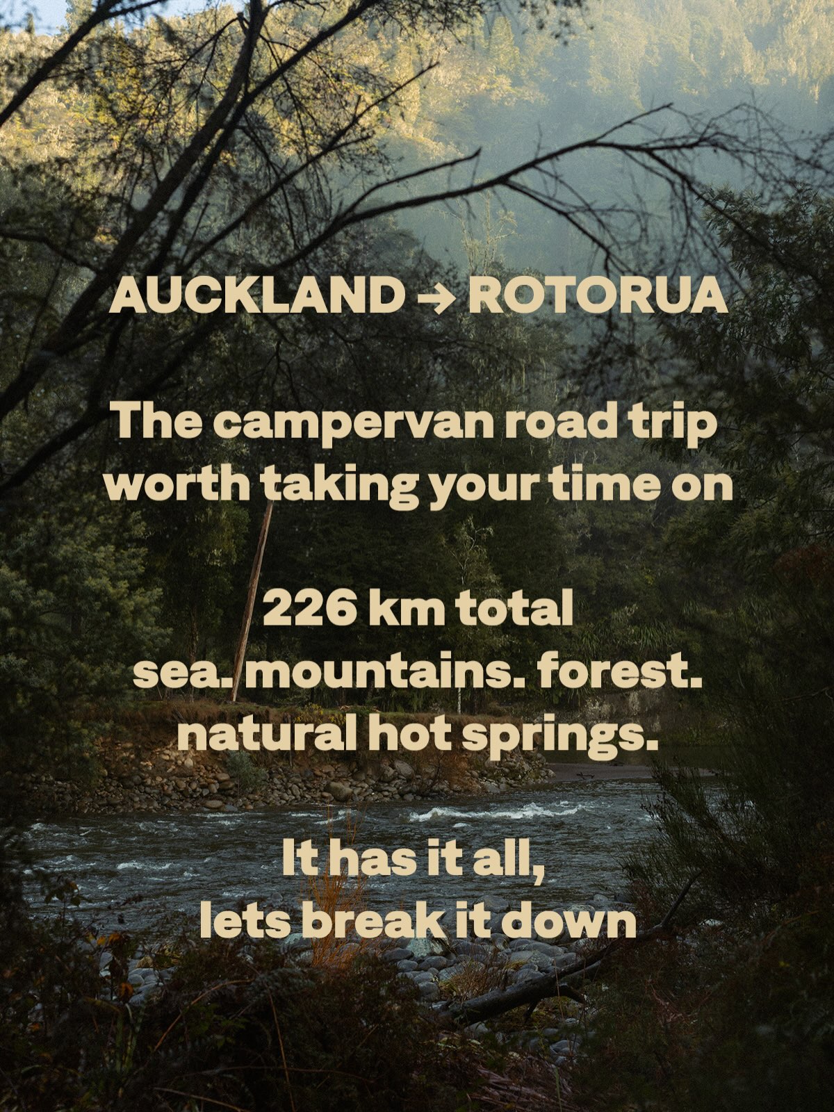 Road Trip Stops Between Auckland And Rotorua
