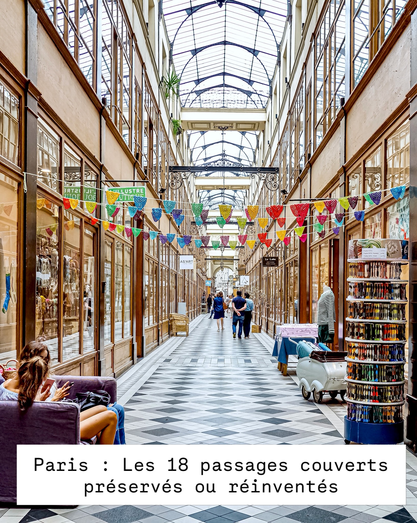 Eighteen Parisian Covered Passages That Endure