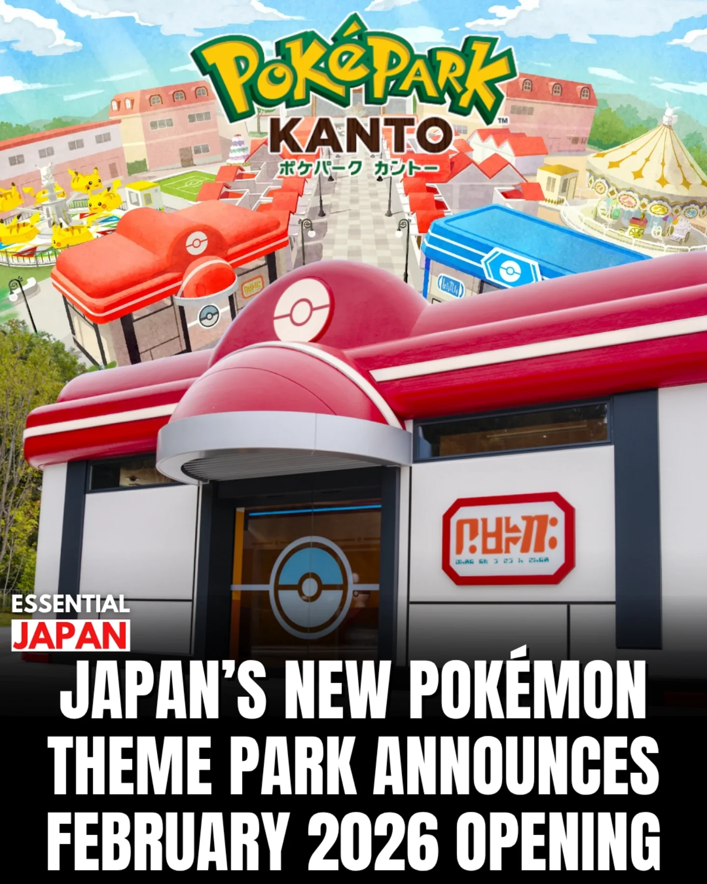 New Pokémon Theme Park Opens At Yomiuriland