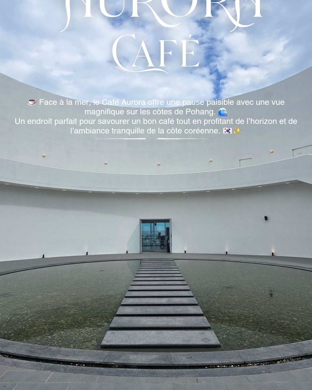 Pohang Seaside Cafe For Peaceful Coastal Views