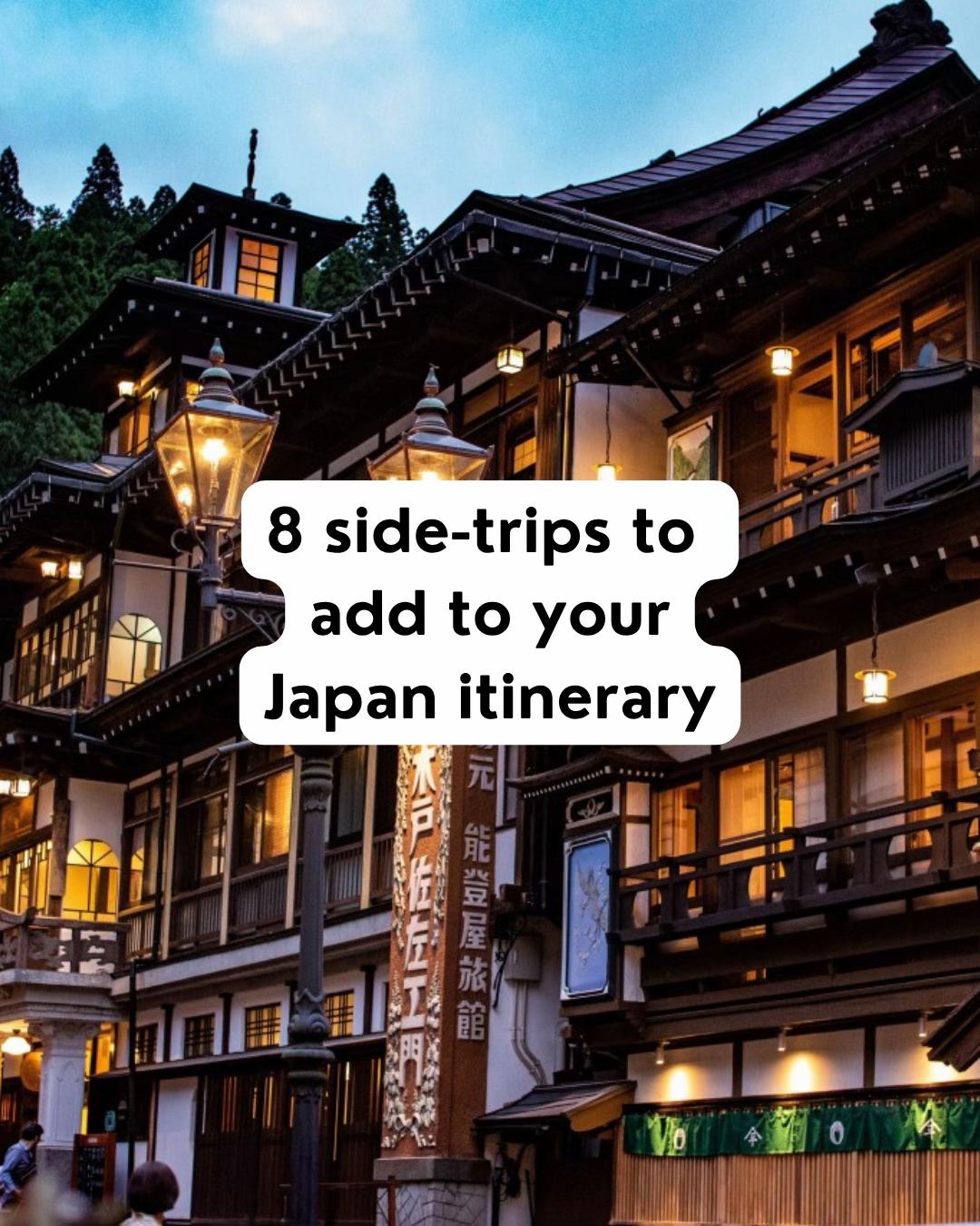 Japanese Destinations for Your Itinerary