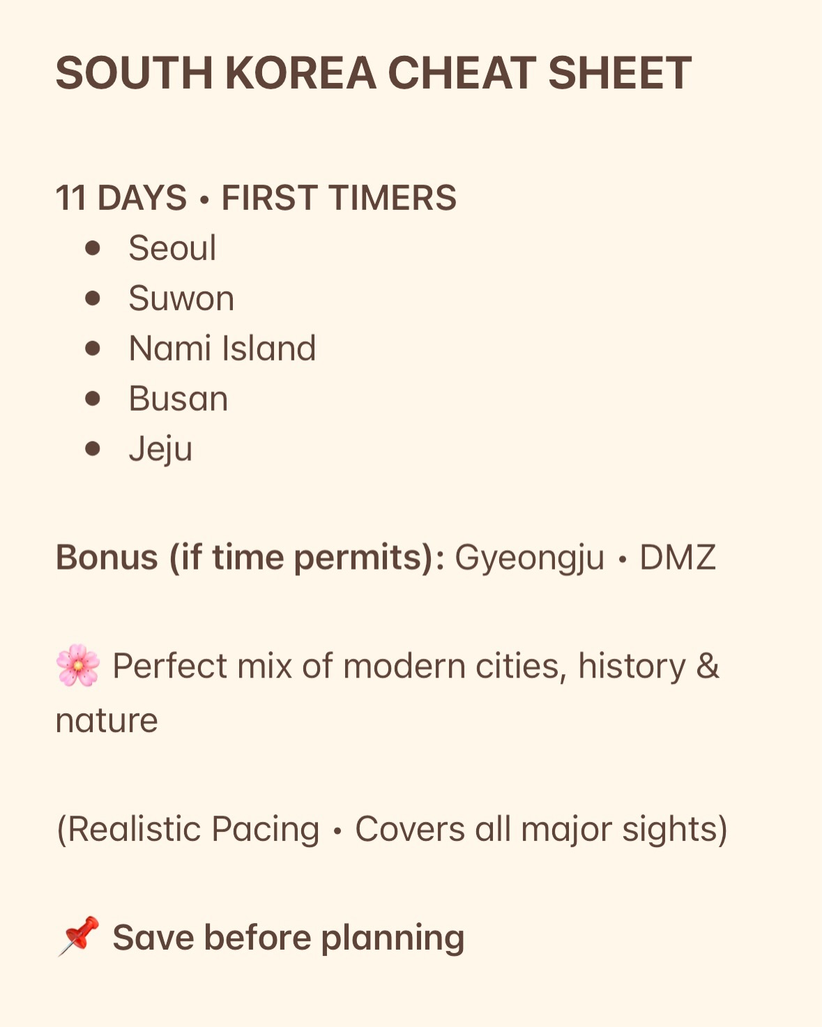 South Korea Highlights: Cities, Nature, and Culture