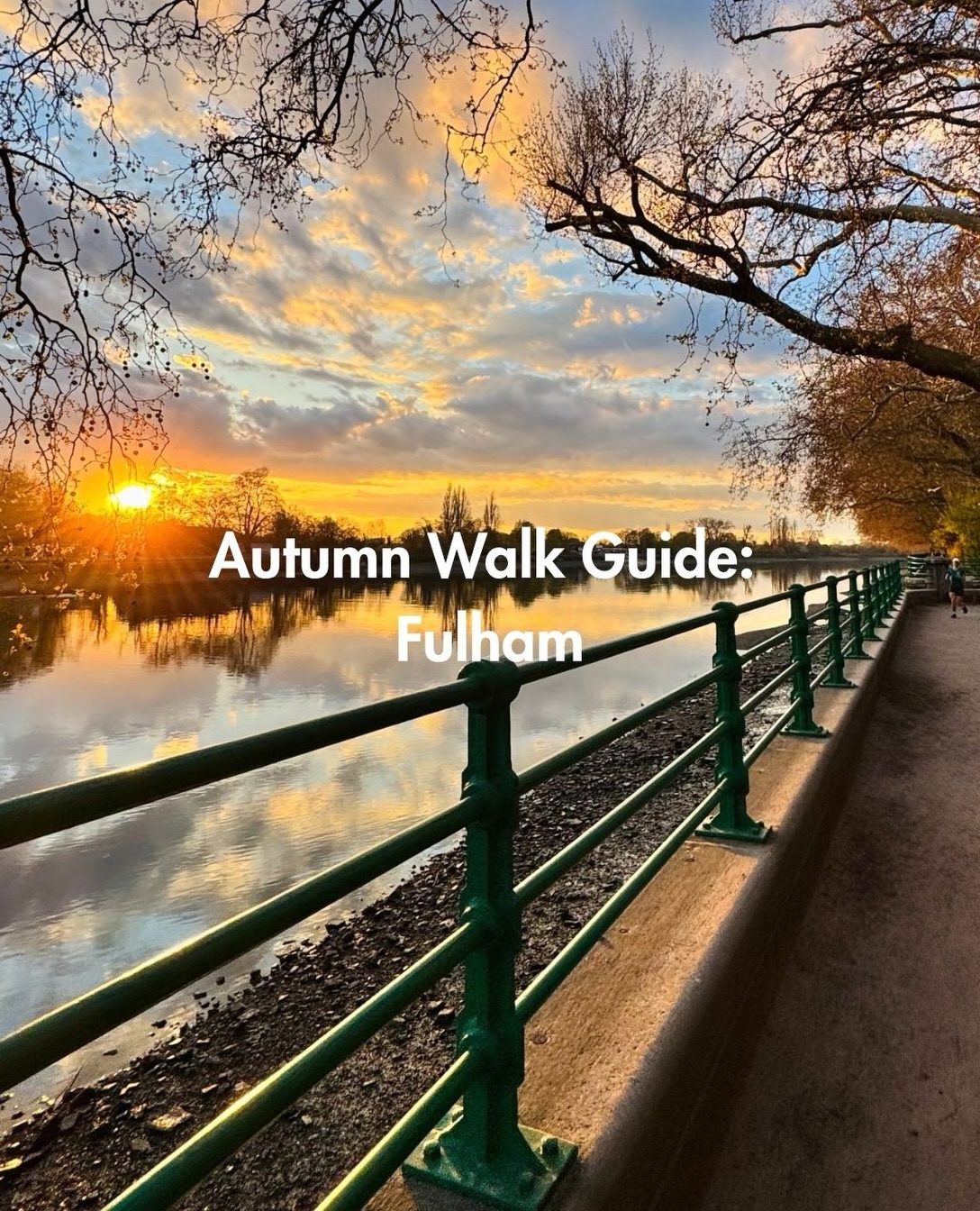 Autumn Walks Through Fulham and Along the Thames