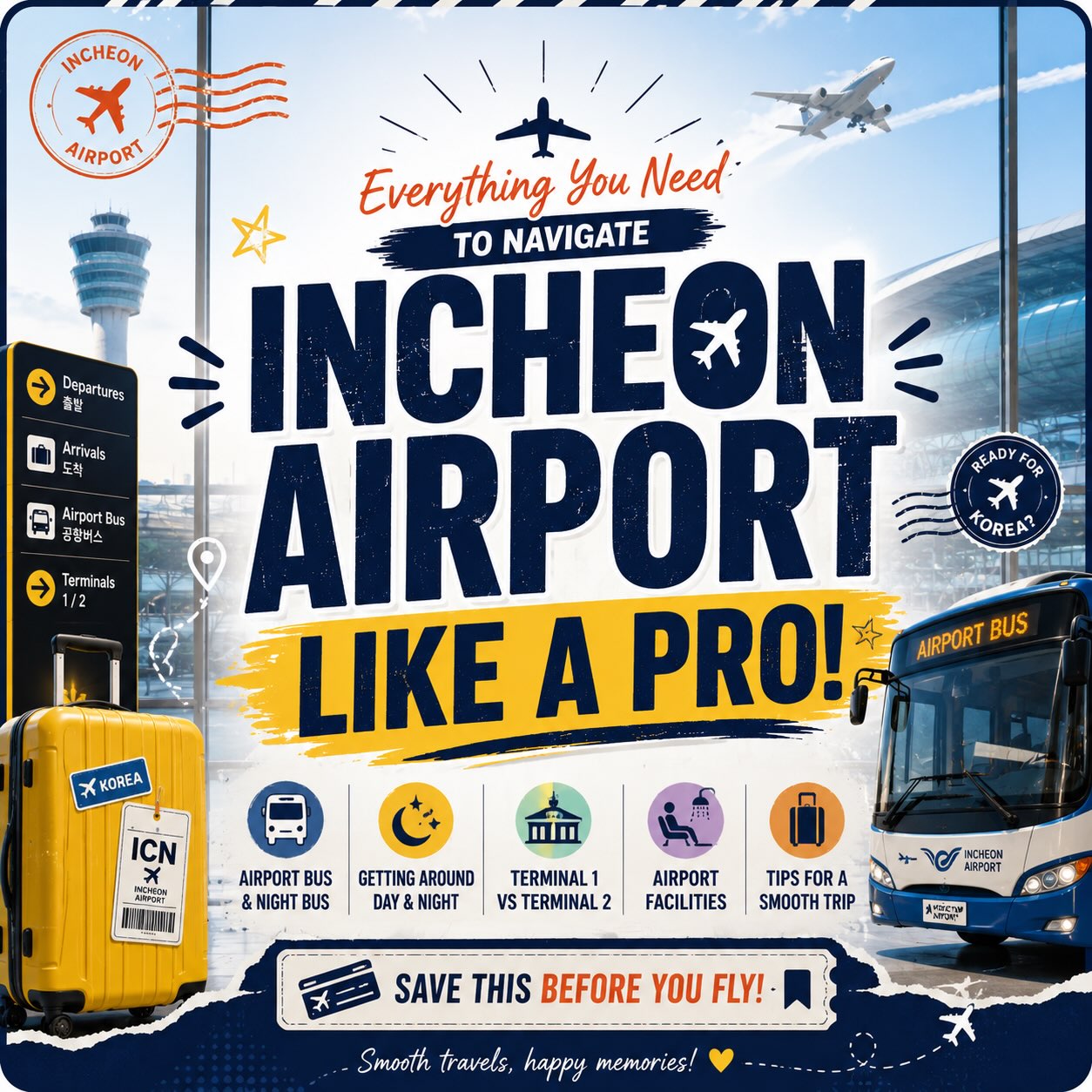 Incheon Airport Guide: Transport, Facilities & Terminals