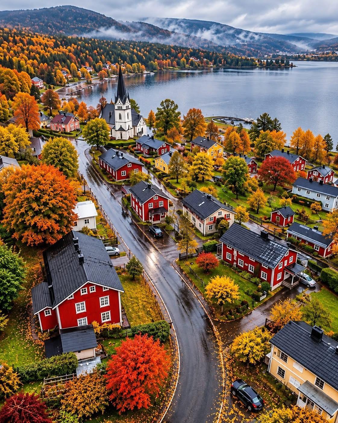 Rattvik's Swedish Lakeside Charm